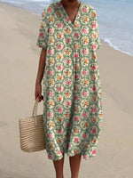 Femke - Vintage Blumenkleid